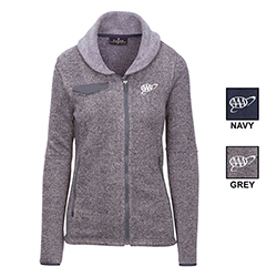LADIES KENTFIELD SWEATER FLEECE JACKET